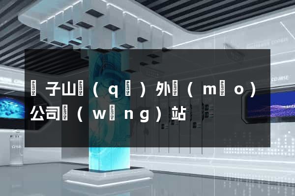 獅子山區(qū)外貿(mào)公司網(wǎng)站