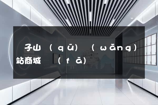 獅子山區(qū)網(wǎng)站商城開發(fā)