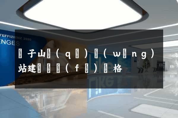 獅子山區(qū)網(wǎng)站建設開發(fā)價格