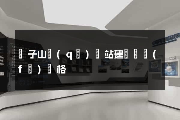獅子山區(qū)網站建設開發(fā)價格