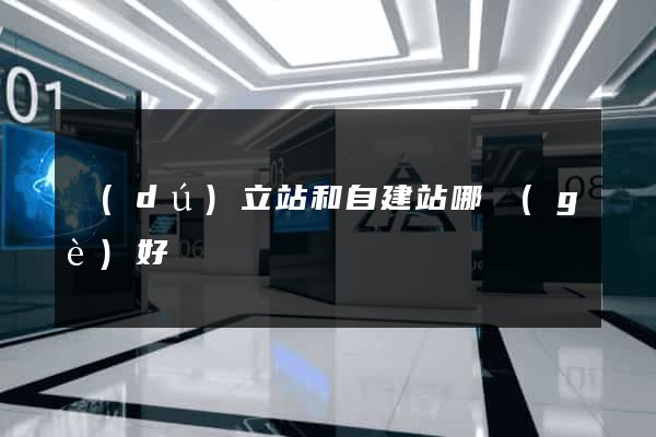 獨(dú)立站和自建站哪個(gè)好