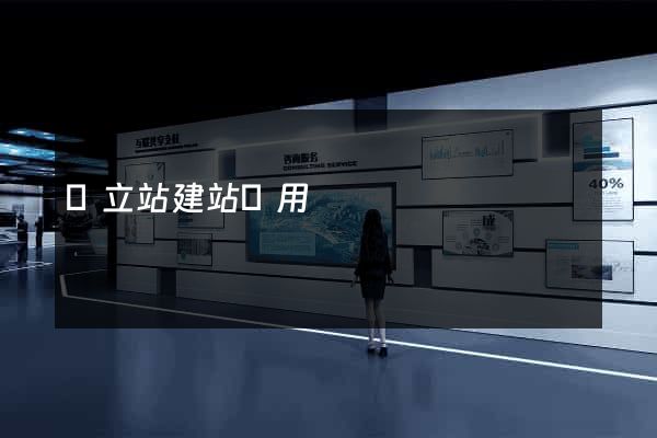 獨立站建站費用