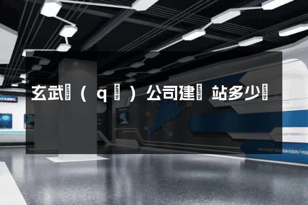 玄武區(qū)公司建網站多少錢