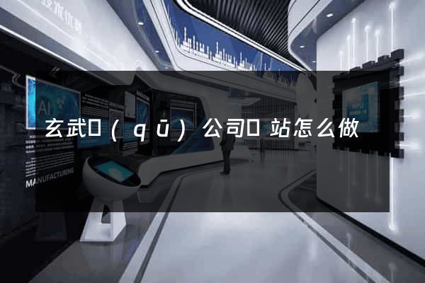 玄武區(qū)公司網站怎么做