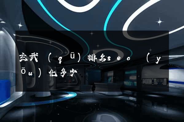 玄武區(qū)排名seo優(yōu)化多少錢