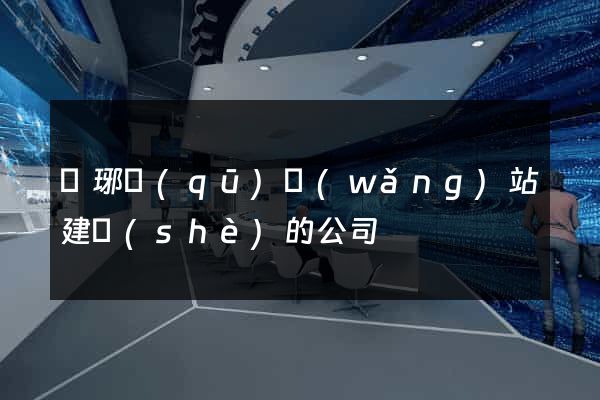 瑯琊區(qū)網(wǎng)站建設(shè)的公司