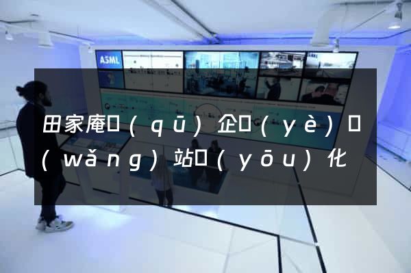 田家庵區(qū)企業(yè)網(wǎng)站優(yōu)化