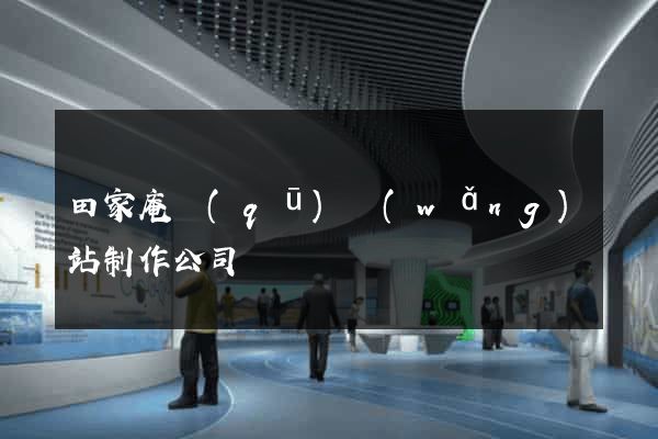 田家庵區(qū)網(wǎng)站制作公司