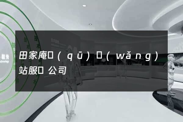 田家庵區(qū)網(wǎng)站服務公司
