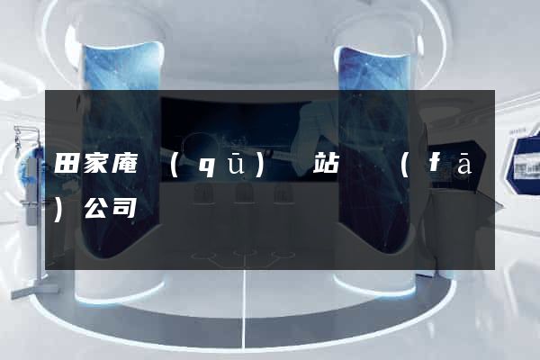 田家庵區(qū)網站開發(fā)公司
