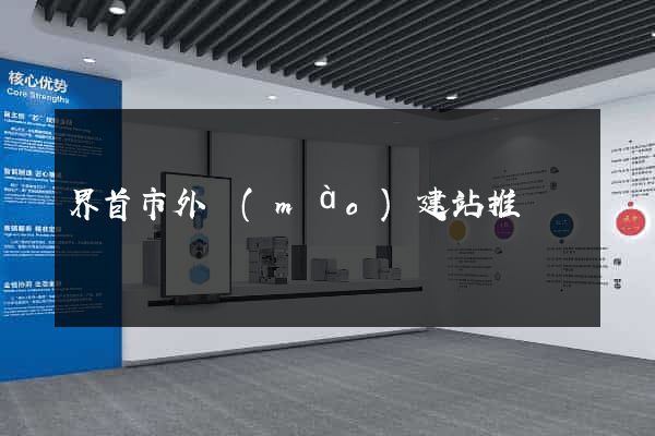 界首市外貿(mào)建站推廣