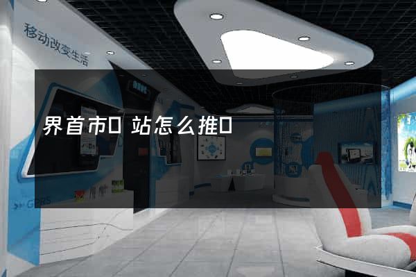 界首市網站怎么推廣