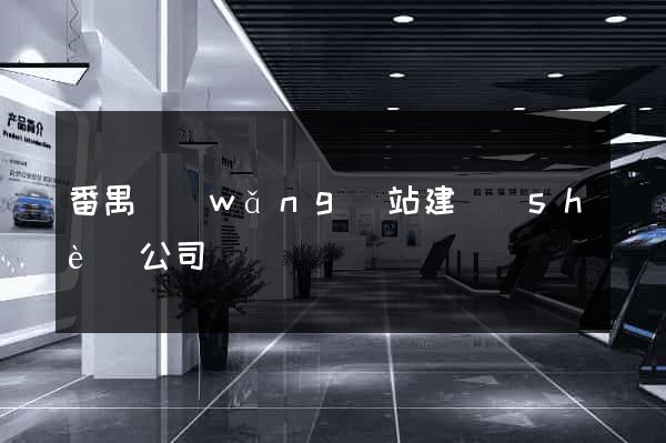 番禺網(wǎng)站建設(shè)公司