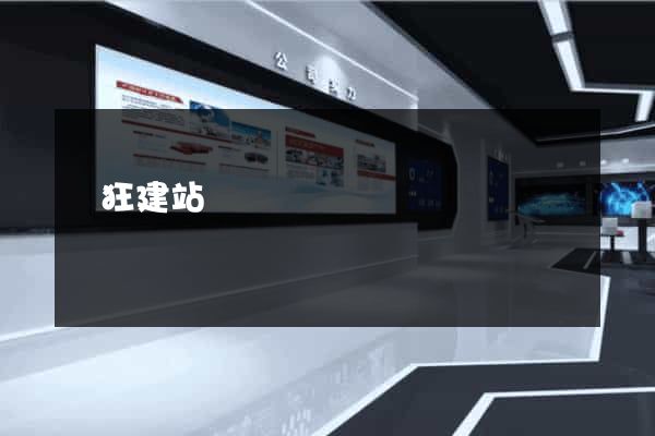 瘋狂建站