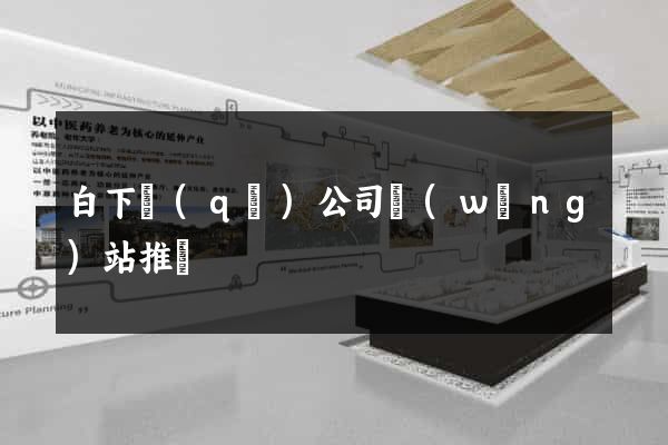 白下區(qū)公司網(wǎng)站推廣