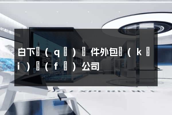 白下區(qū)軟件外包開(kāi)發(fā)公司