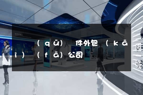 盧灣區(qū)軟件外包開(kāi)發(fā)公司