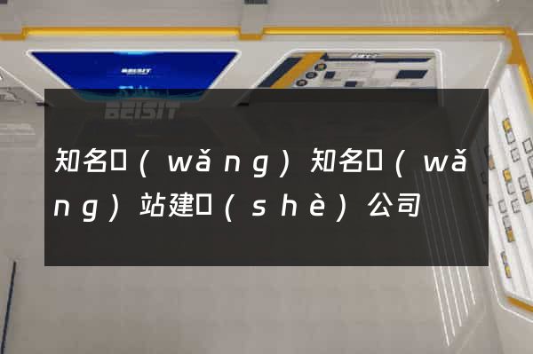 知名網(wǎng)知名網(wǎng)站建設(shè)公司