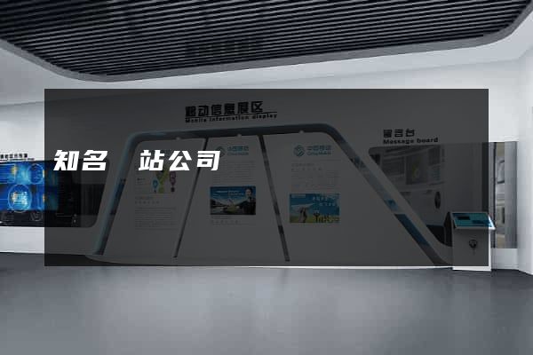 知名網站公司