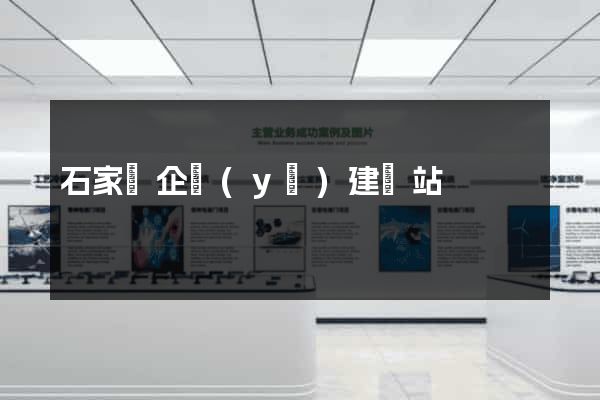 石家莊企業(yè)建網站