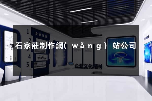 石家莊制作網(wǎng)站公司