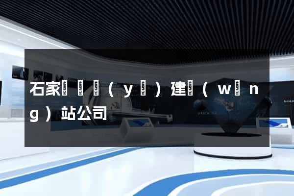 石家莊專業(yè)建網(wǎng)站公司