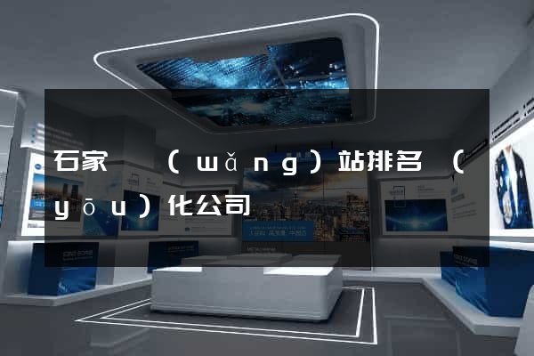 石家莊網(wǎng)站排名優(yōu)化公司