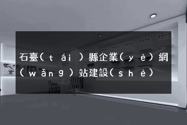 石臺(tái)縣企業(yè)網(wǎng)站建設(shè)