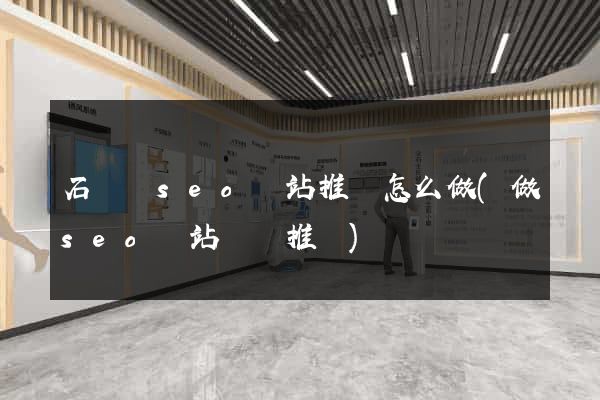 石臺縣seo網站推廣怎么做(做seo網站營銷推廣)