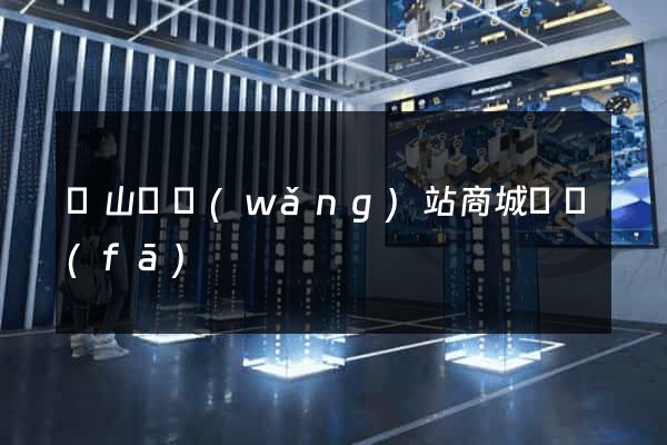 碭山縣網(wǎng)站商城開發(fā)