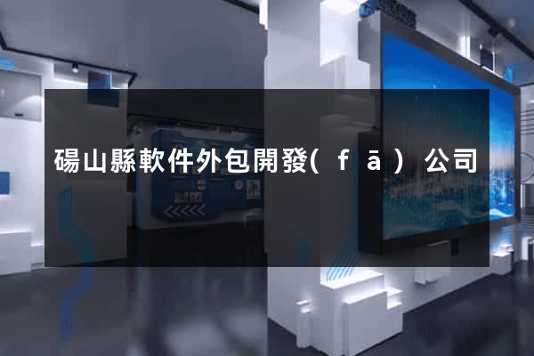 碭山縣軟件外包開發(fā)公司