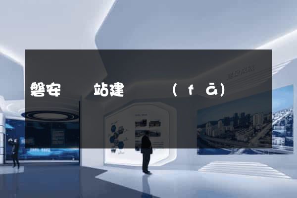 磐安縣網站建設開發(fā)