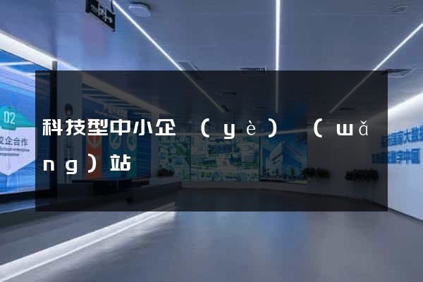 科技型中小企業(yè)網(wǎng)站