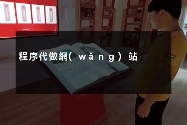 程序代做網(wǎng)站