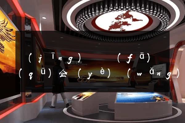 經(jīng)濟開發(fā)區(qū)企業(yè)網(wǎng)站建設(shè)