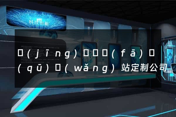 經(jīng)濟開發(fā)區(qū)網(wǎng)站定制公司