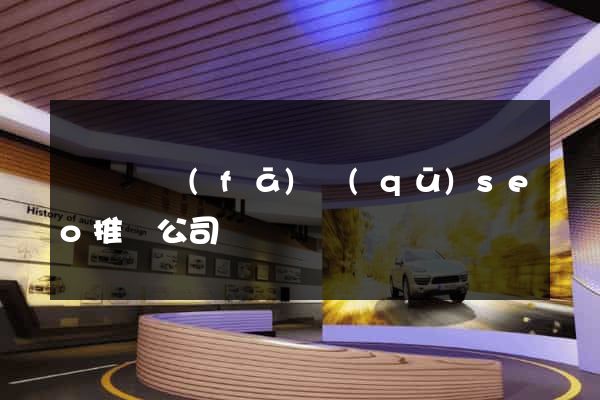經濟開發(fā)區(qū)seo推廣公司