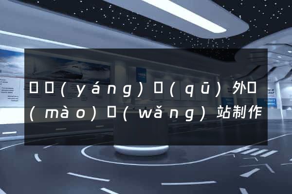 維揚(yáng)區(qū)外貿(mào)網(wǎng)站制作