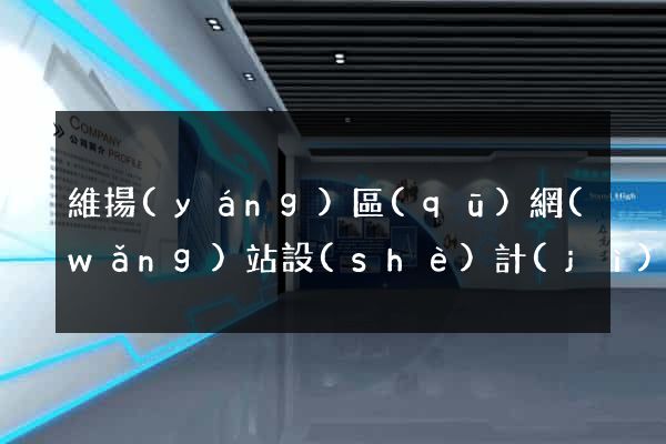 維揚(yáng)區(qū)網(wǎng)站設(shè)計(jì)制作