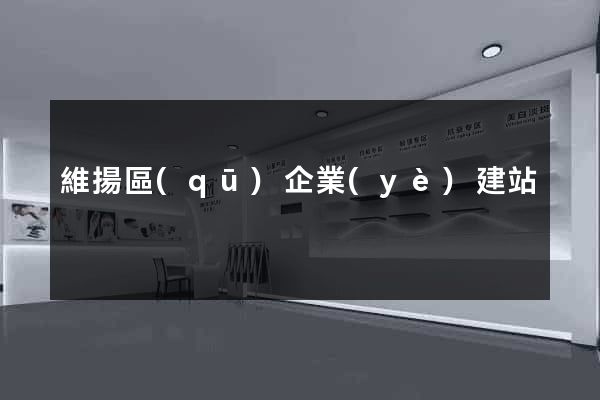 維揚區(qū)企業(yè)建站
