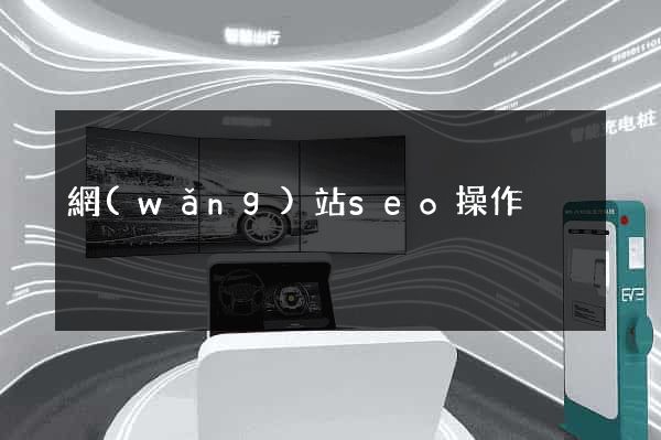 網(wǎng)站seo操作