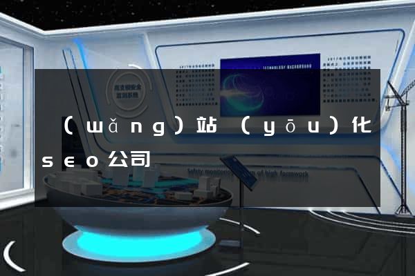 網(wǎng)站優(yōu)化seo公司