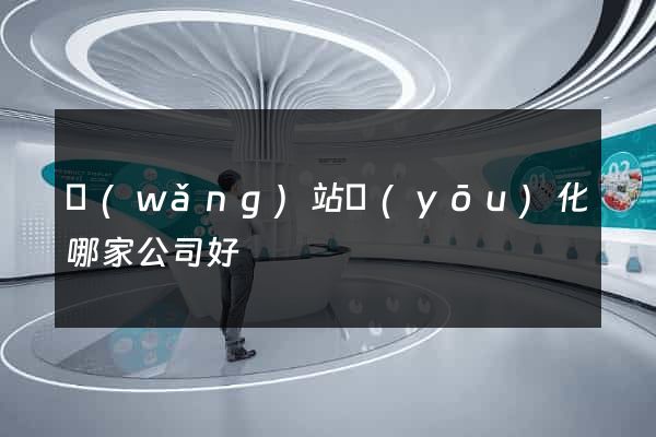 網(wǎng)站優(yōu)化哪家公司好