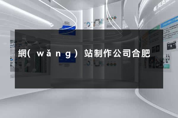 網(wǎng)站制作公司合肥