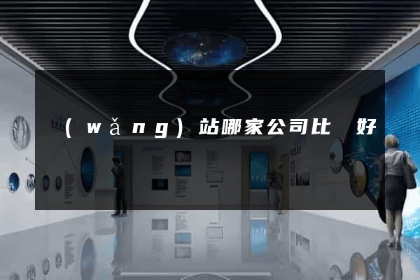 網(wǎng)站哪家公司比較好