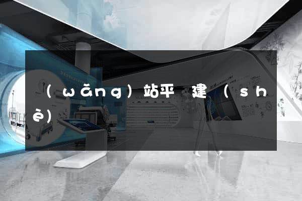 網(wǎng)站平臺建設(shè)