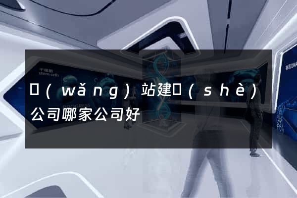 網(wǎng)站建設(shè)公司哪家公司好