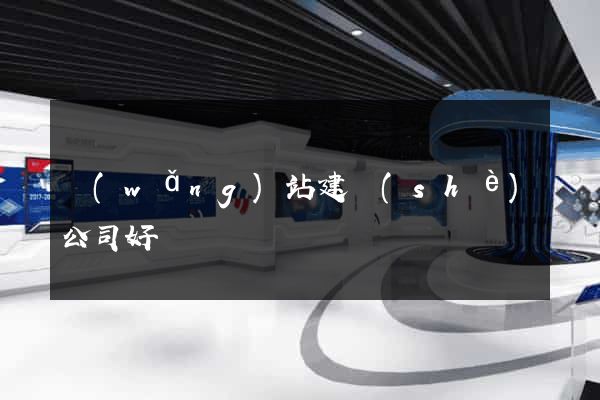 網(wǎng)站建設(shè)公司好