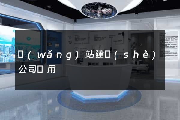 網(wǎng)站建設(shè)公司費用