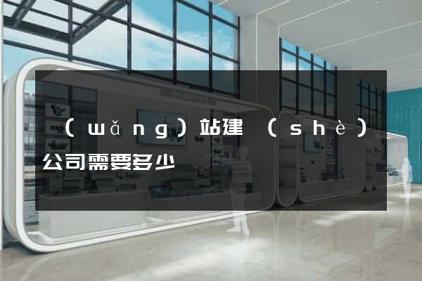 網(wǎng)站建設(shè)公司需要多少錢